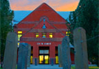     Sunset at the Spokane regional transportation center, 221 W 1st