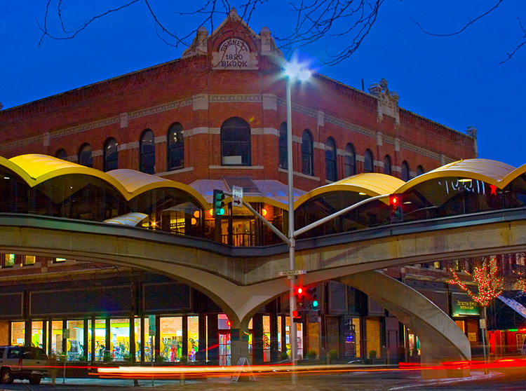 Bennett Block, Main and Howard, downtown Spokane