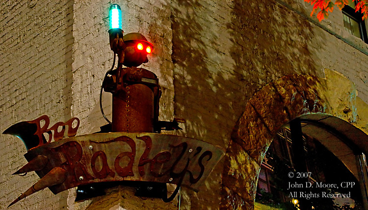 Boo Radleys, at Spokane Falls Blvd and Howard Street.  Spokane, Washington