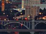 Two bridges east, Spokane, Washington