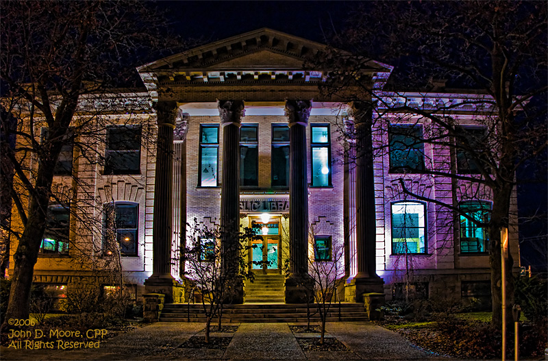 Carnegie Library building, South Cedar,  Spokane, Washington