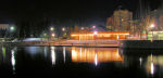 Riverfront Park, a snowy Sunday, Spokane, Washington