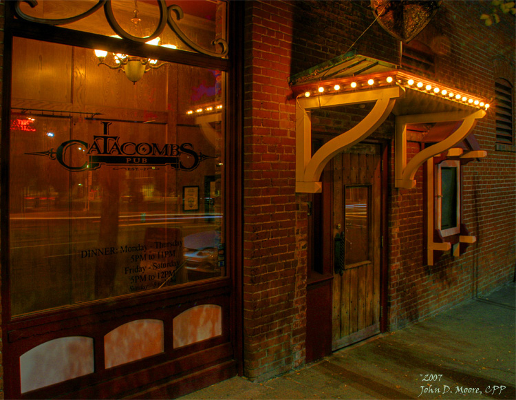 The Catacombs Pub, 110 South Monroe Street. Spokane, Washington