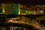 A view east from the top of the Clocktower in Spokane's Riverfront Park,  Spokane, Washington  Night photos.