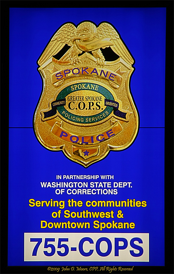 Spokane C.O.P.S, in downtown Spokane