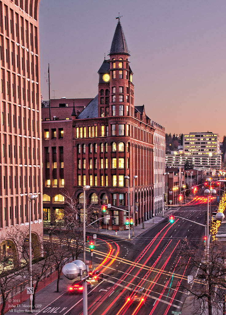 The Cowles building  in downtown Spokane. 