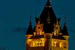 Spokane County Courthouse at night