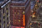 Washington Trust Bank, Davenport Hotel, and the Bing Crosby Theater.