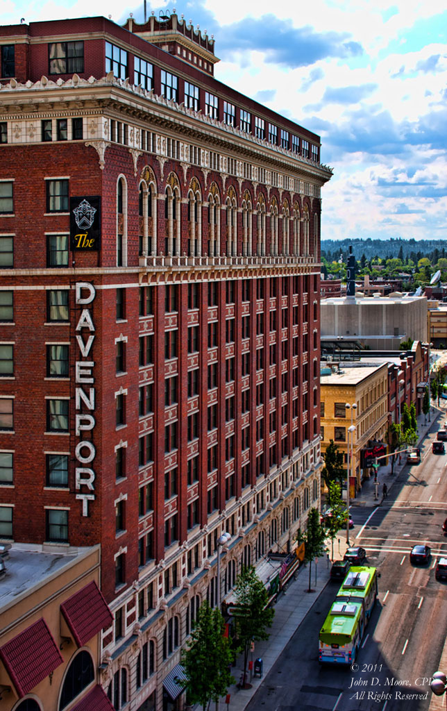 All the Elegance of Spokane's famous Davenport Hotel in downtown Spokane.