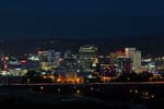      Downtown Spokane, looking east.