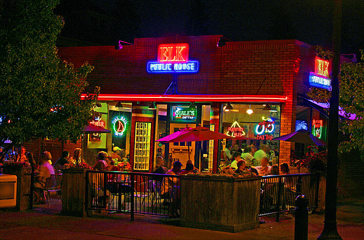 The Elk Public House, On West Pacific in the Browns Addition