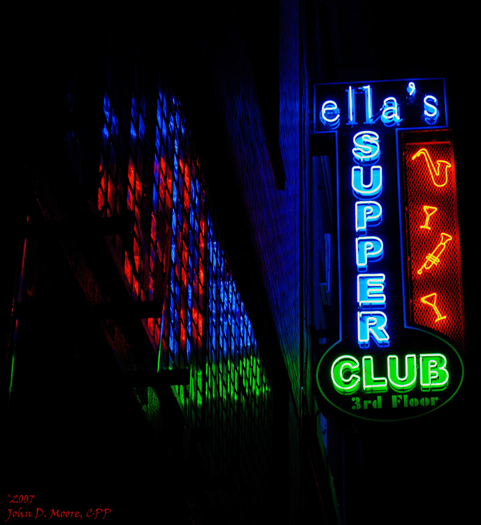 Ellas Supper Club,  Downtown Spokane, Washington