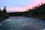 Fast moving waters,  Spokane River, Riverside State Park, Spokane, County, Washington