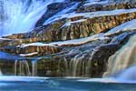 February 2008 at the Spokane River Falls,  before the monster flow begins