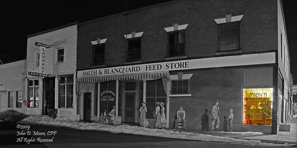 A Hillyard Mural, on North Market Street.  Spokane, Washington