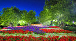     In 2002, this southwest Riverfront Park location was a floral entry point, Spokane, Washington 