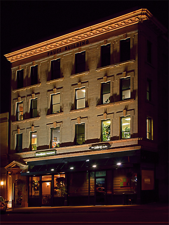 The Fruci Building, 200 N Bernard Street.    Spokane, Washington