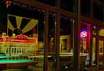 At the Far West Billiards in the 1000 block of West First, with the reflections of the Fox Theater.