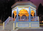 The central gazebo, Coeur d' Alene park, Spokane, Washington