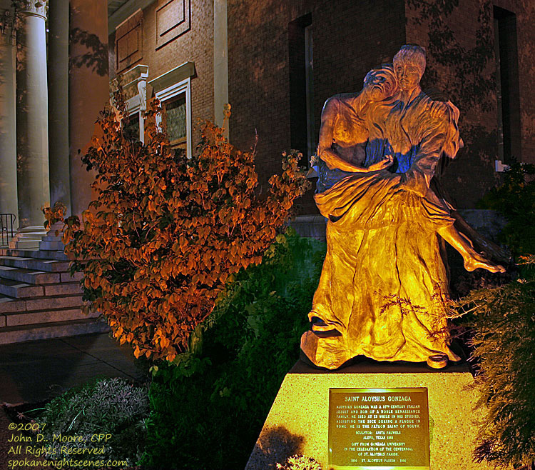 Saint Aloysius Gonzaga, Gonzaga University Campus 