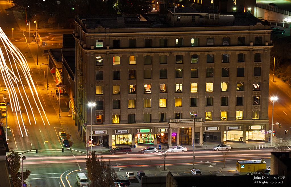 The Hutton building in downtown  Spokane, Washington