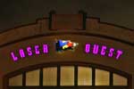 A very crowded Laser Quest, in downtown Spokane, Washington. 