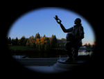 Memorial, Astronaut Michael Anderson,  Spokane, Washington
