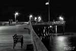 Midnight on the Ventura, California Pier.