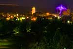 A quiet summer night in Spokane's Riverfront Park.  