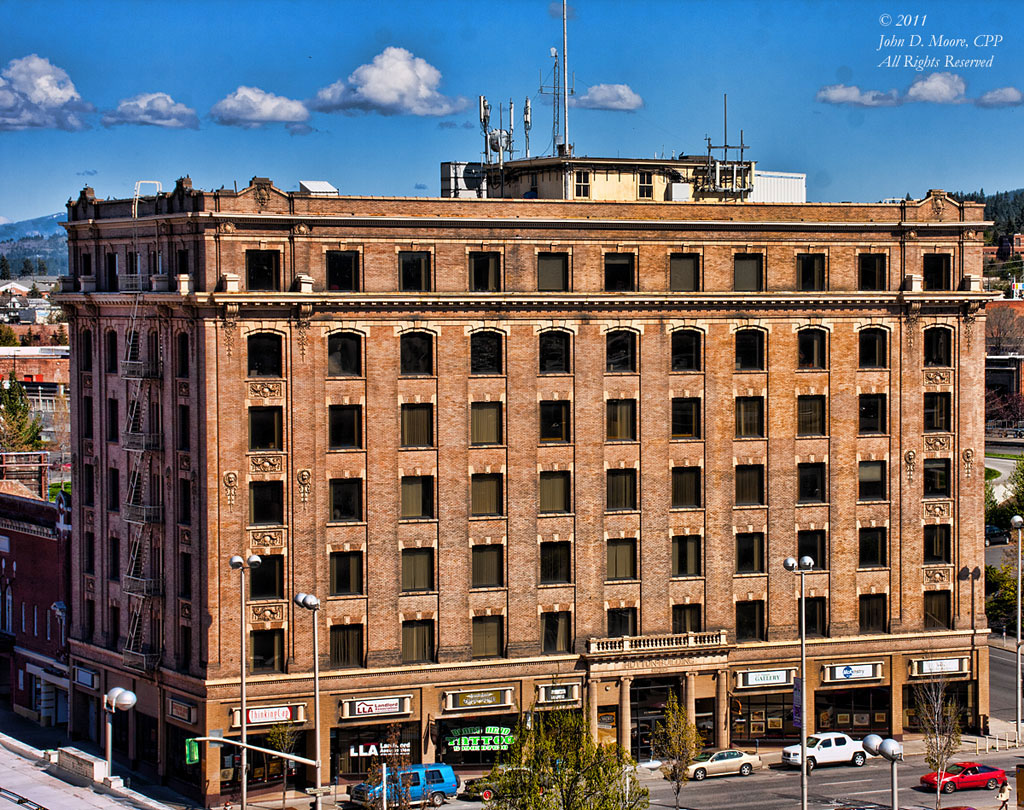 The Hutton Building, in downtown Spokane.  Spokane, Washington