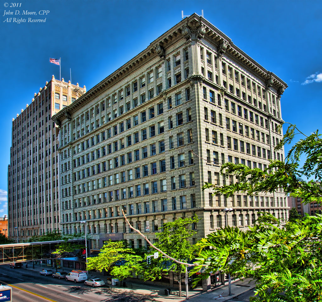 The Paulsen Building, in downtown Spokane, Washington.