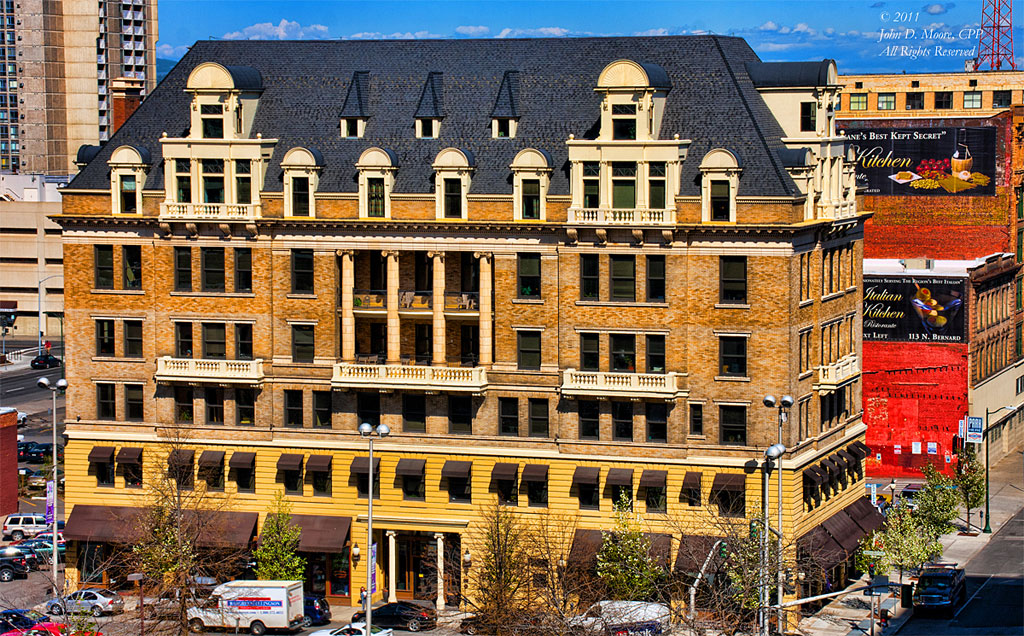 The American Legion Building, in downtown Spokane, Washington.