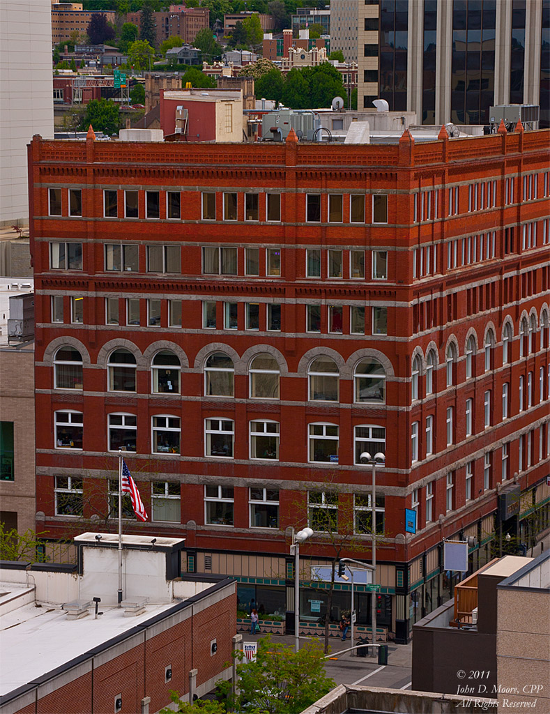 The Peyton Building, in downtown Spokane.  Spokane, Washington.