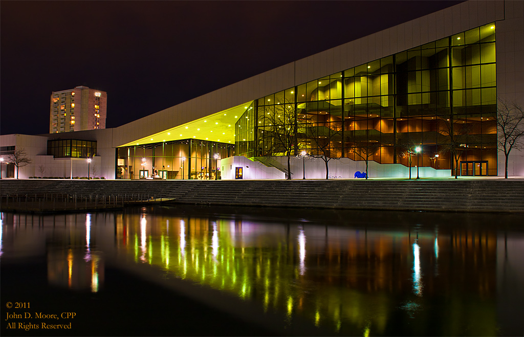 Inland Northwest Bank Performing Arts Center, in Spokane's Riverfront Park. Spokane, Washington.