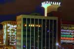 Northeasterly look past the Parkade and Old National Bank building.