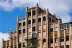 The Paulsen Building, viewed from the roof of the Hutton Building in downtown Spokane, Washington.