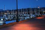 A wider look at the Bellingham, Washington, Marina.