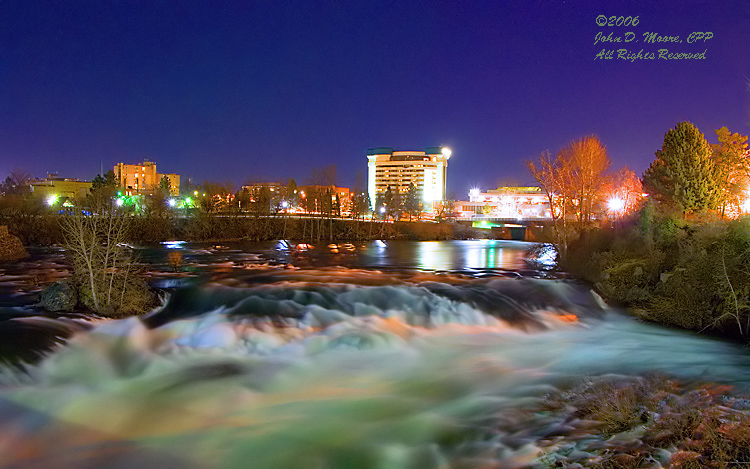 South of inspiration point, on the Spokane river, Spokane, Washington