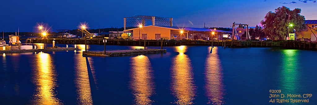 Dock of the Bay, at the Marina in Blaine, Washington. 