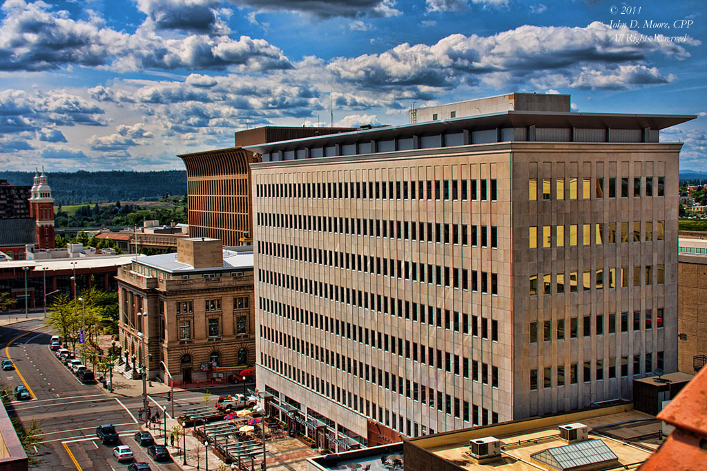 A look at the Lincoln Building in downtown Spokane on West Riverside Avenue