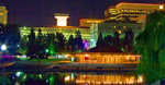 A view from Riverfront Park, facing south towards downtown, Spokane, Washington