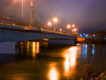 At the West Trent bridge, looking west,  Spokane, Washington