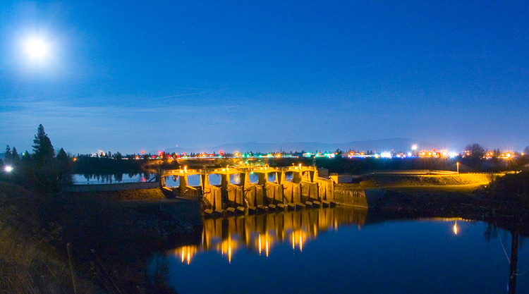 Upriver Dam, Spokane County, Washington