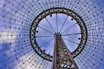 Support structure at the former US Pavilion in Spokane's Riverfront Park.