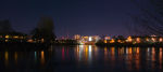 Spokane downtown view from Gonzaga University, Spokane, Washington