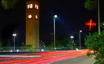 Washington street couplet, northbound traffic, Spokane, Washington