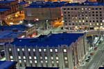   view from the roof of the Wells Fargo building, toward the east of downtown Spokane