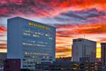 Wells Fargo Bank building and the Bank of America building