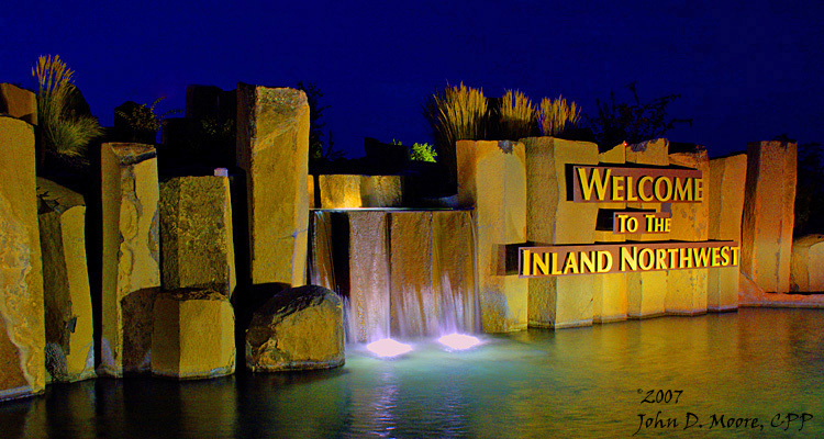 Welcome to the Inland Northwest, Spokane International Airport,  Spokane, County, Washington